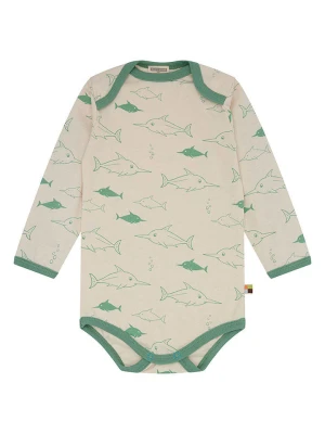 loud + proud Body w kolorze kremowo-zielonym rozmiar: 86/92