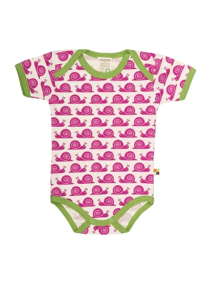 loud + proud Body w kolorze różowo-białym rozmiar: 74/80