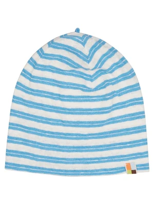 loud + proud Czapka beanie w kolorze biało-błękitnym rozmiar: 86/92