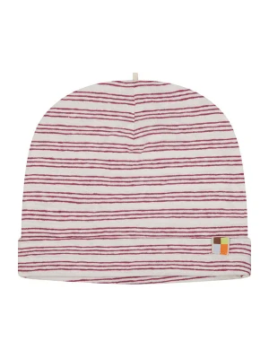 loud + proud Czapka beanie w kolorze biało-różowym rozmiar: 86 / 92