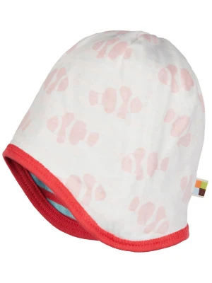 loud + proud Czapka dwustronna w kolorze czerwono-błękitnym rozmiar: 74/80