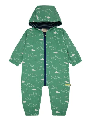 loud + proud Kombinezon w kolorze zielono-białym rozmiar: 86/92