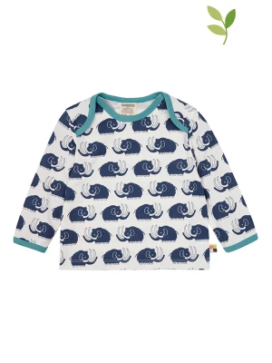 loud + proud Koszulka "Druck" w kolorze niebieskim rozmiar: 86/92