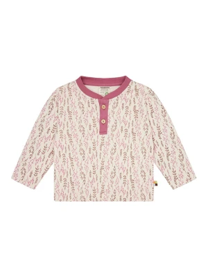 loud + proud Koszulka w kolorze beżowo-czerwonym rozmiar: 122/128