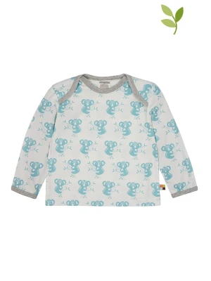 loud + proud Koszulka w kolorze biało-błękitnym rozmiar: 98/104