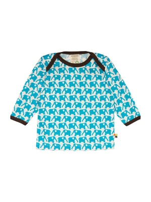 loud + proud Koszulka w kolorze błękitno-białym rozmiar: 74/80