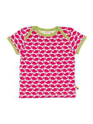 loud + proud Koszulka w kolorze różowo-białym rozmiar: 74/80