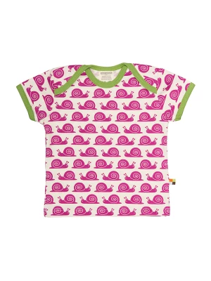 loud + proud Koszulka w kolorze różowo-kremowym rozmiar: 74/80