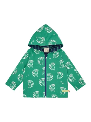loud + proud Kurtka funkcyjna w kolorze zielonym rozmiar: 74/80