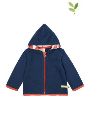 loud + proud Kurtka polarowa w kolorze niebieskim rozmiar: 74/80