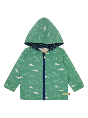 loud + proud Kurtka w kolorze zielono-białym rozmiar: 110/116