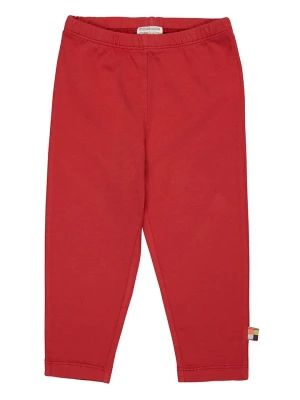 loud + proud Legginsy w kolorze czerwonym rozmiar: 122/128
