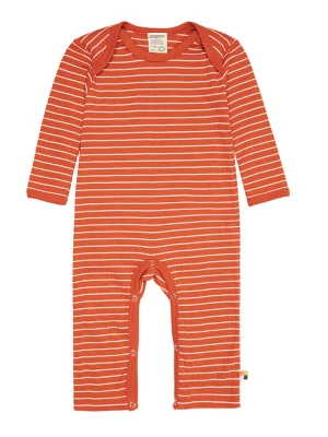 loud + proud Rampers w kolorze pomarańczowym rozmiar: 86/92