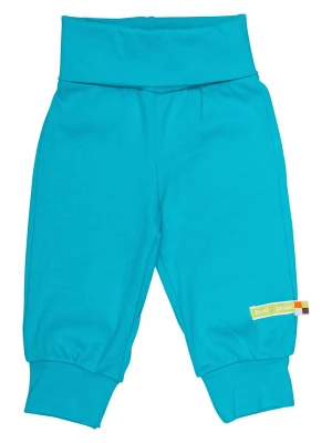 loud + proud Spodnie dresowe w kolorze błękitnym rozmiar: 86/92