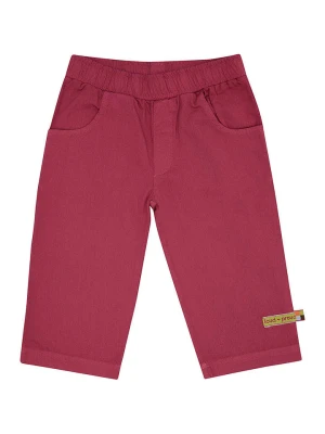 loud + proud Spodnie w kolorze czerwonym rozmiar: 122/128