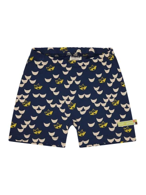 loud + proud Szorty piżamowe w kolorze granatowo-beżowo-białym rozmiar: 122/128