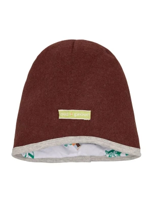 loud + proud Wełniana czapka w kolorze brązowym rozmiar: 74/80