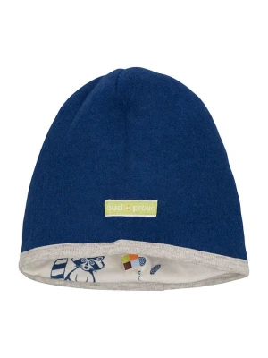 loud + proud Wełniana czapka w kolorze niebieskim rozmiar: 86/92