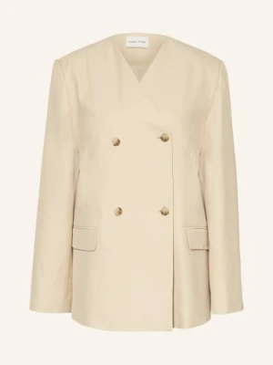 Loulou De Saison Długi Blezer Jalca beige