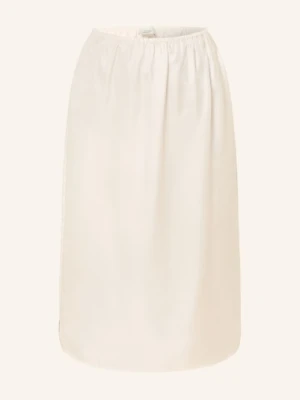 Loulou De Saison Jedwabna Spódnica Vasali weiss