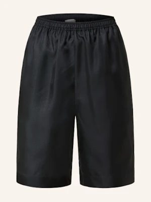 Loulou De Saison Jedwabne Szorty Zinia schwarz