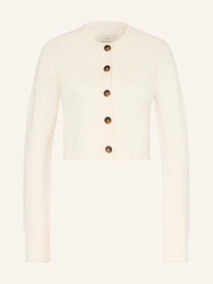 Loulou De Saison Kardigan Zephir Z Kaszmiru weiss
