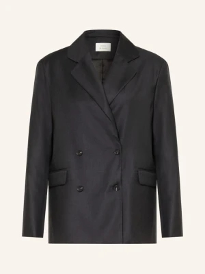 Loulou De Saison Marynarka Oversize Donau schwarz CZARNY