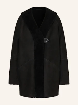 Loulou De Saison Płaszcz Isak schwarz