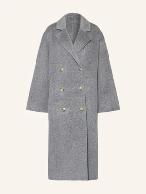 Loulou De Saison Płaszcz Wełniany Borneo grau