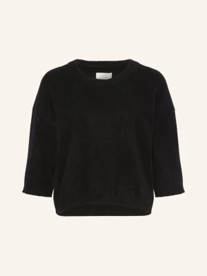 Loulou De Saison Sweter Azali Z Rękawami 3 / 4 schwarz CZARNY