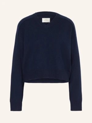 Loulou De Saison Sweter Z Kaszmiru Anzor blau GRANATOWY