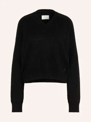 Loulou De Saison Sweter Z Kaszmiru Anzor schwarz CZARNY