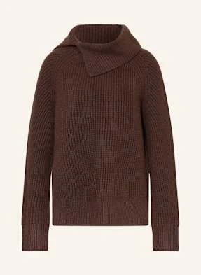 Loulou De Saison Sweter Z Kaszmiru Cecil braun