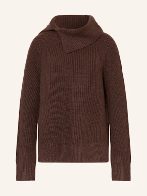 Loulou De Saison Sweter Z Kaszmiru Cecil braun