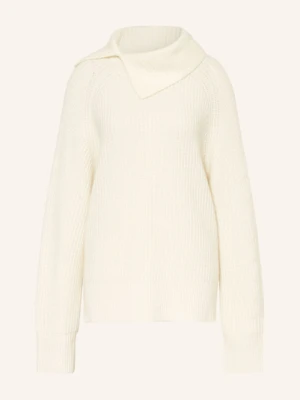 Loulou De Saison Sweter Z Kaszmiru Cecil weiss