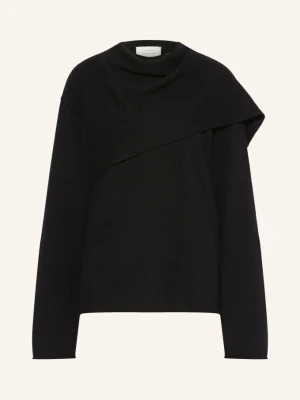 Loulou De Saison Sweter Z Kaszmiru Frances schwarz CZARNY