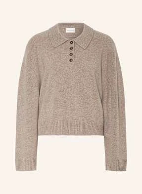 Loulou De Saison Sweter Z Kaszmiru Homere beige