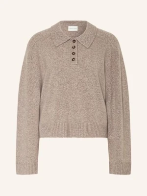Loulou De Saison Sweter Z Kaszmiru Homere beige