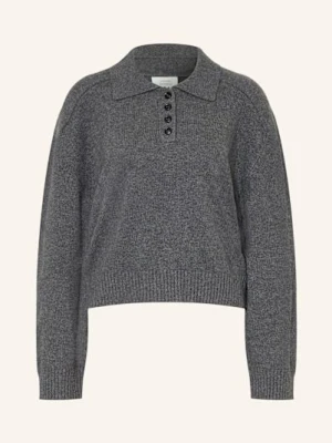 Loulou De Saison Sweter Z Kaszmiru Homere grau