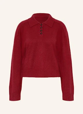Loulou De Saison Sweter Z Kaszmiru Homere rot