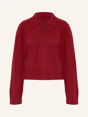 Loulou De Saison Sweter Z Kaszmiru Homere rot