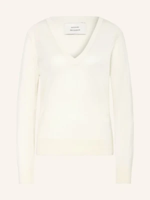Loulou De Saison Sweter Z Kaszmiru Julio weiss
