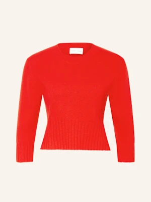 Loulou De Saison Sweter Z Kaszmiru Mora rot