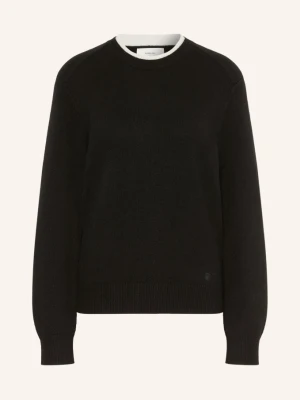 Loulou De Saison Sweter Z Kaszmiru Otis schwarz