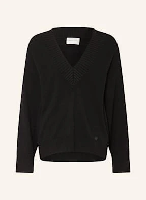 Loulou De Saison Sweter Z Kaszmiru Sage schwarz