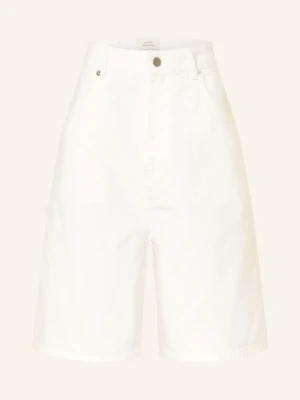 Loulou De Saison Szorty Jeansowe Isu weiss