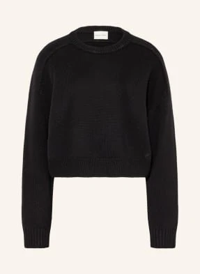 Loulou Studio Sweter Oversize Bruzzi schwarz