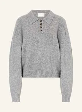Loulou Studio Sweter Z Kaszmiru Homere grau