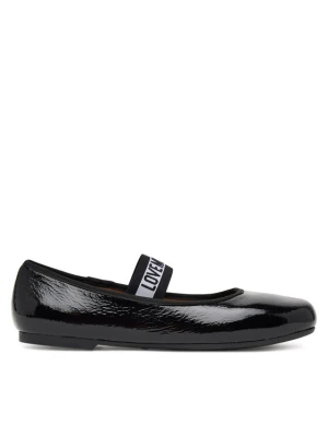 LOVE MOSCHINO Baleriny JA11071G1NII000041 Czarny