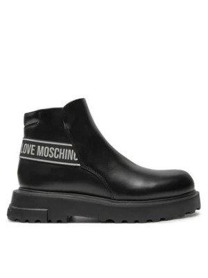 LOVE MOSCHINO Botki JA21024G1LIA0000 Czarny